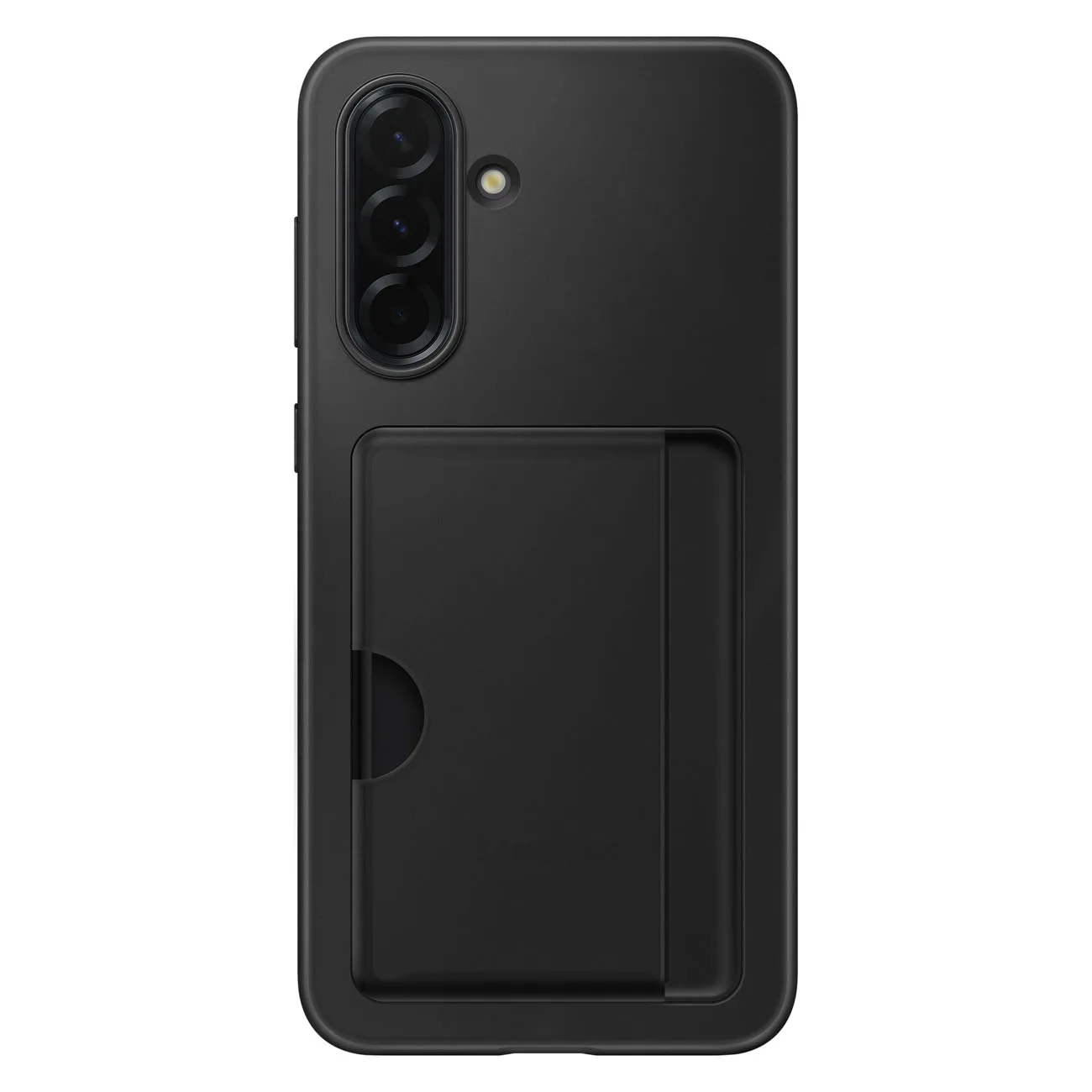 Samsung kártyatartó tok kártyatartóval a Samsung Galaxy A36 5G-hez – fekete