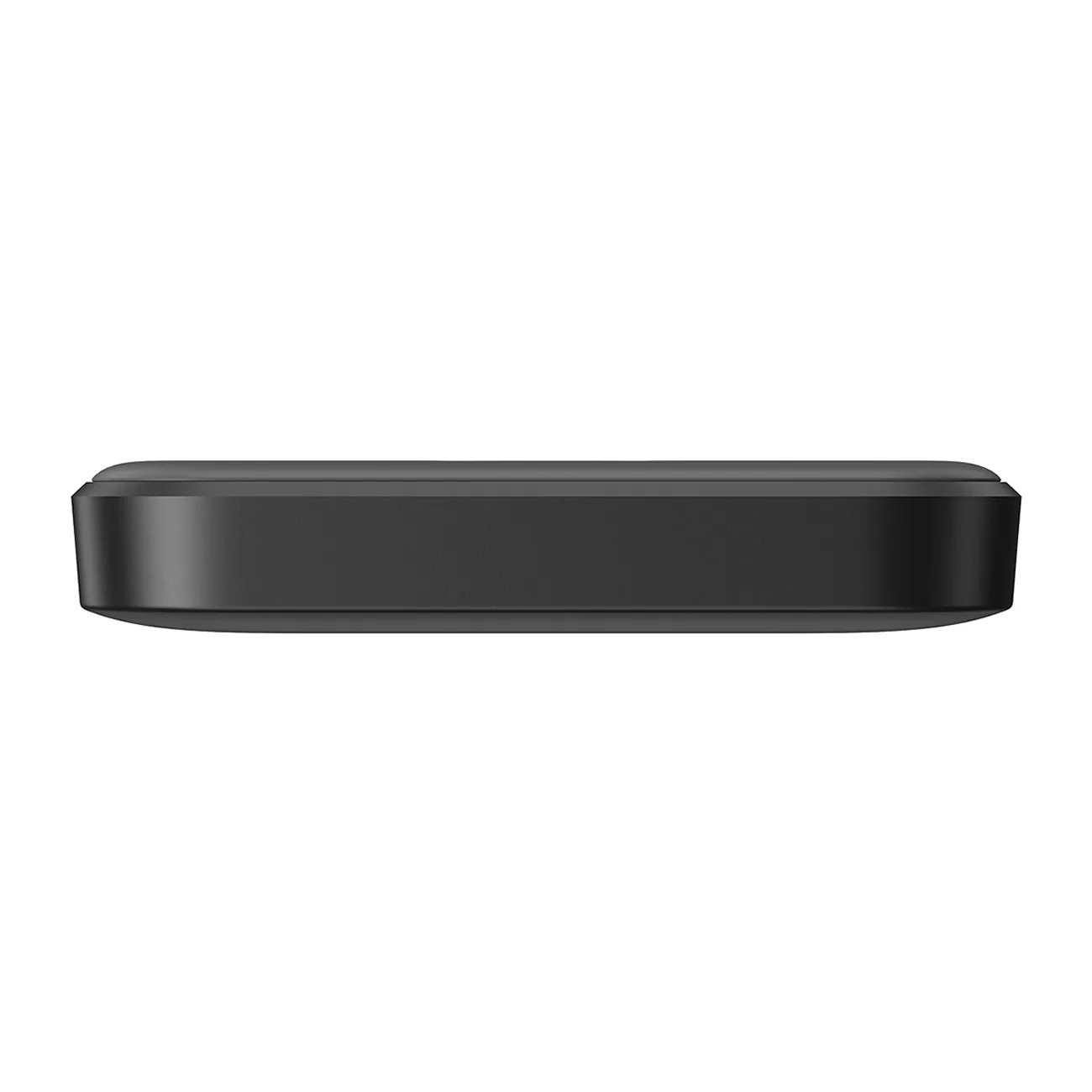 Powerbank indukcyjny 5000mAh USB-A USB-C 20W z kablem USB-C - czarny 5