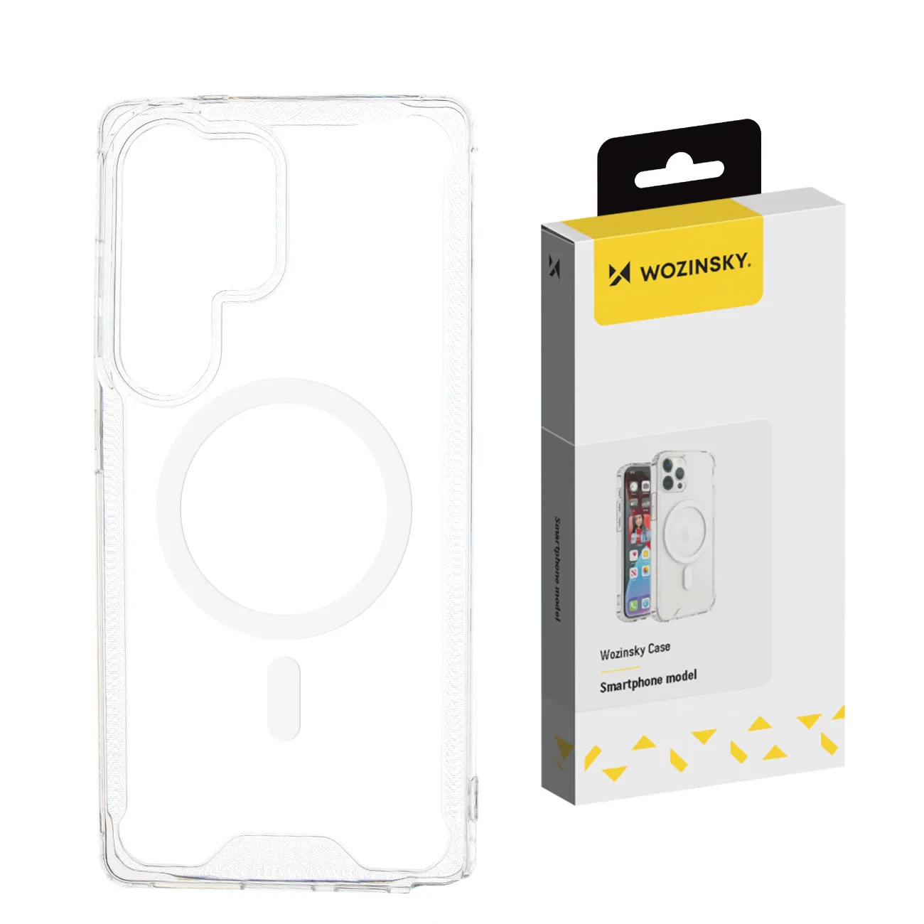Etui ochronne na Samsung Galaxy S25 Clear Corner Case MagSafe - przezroczyste Etui ochronne na Samsung Galaxy S25 Clear Corner Case MagSafe - przezroczyste