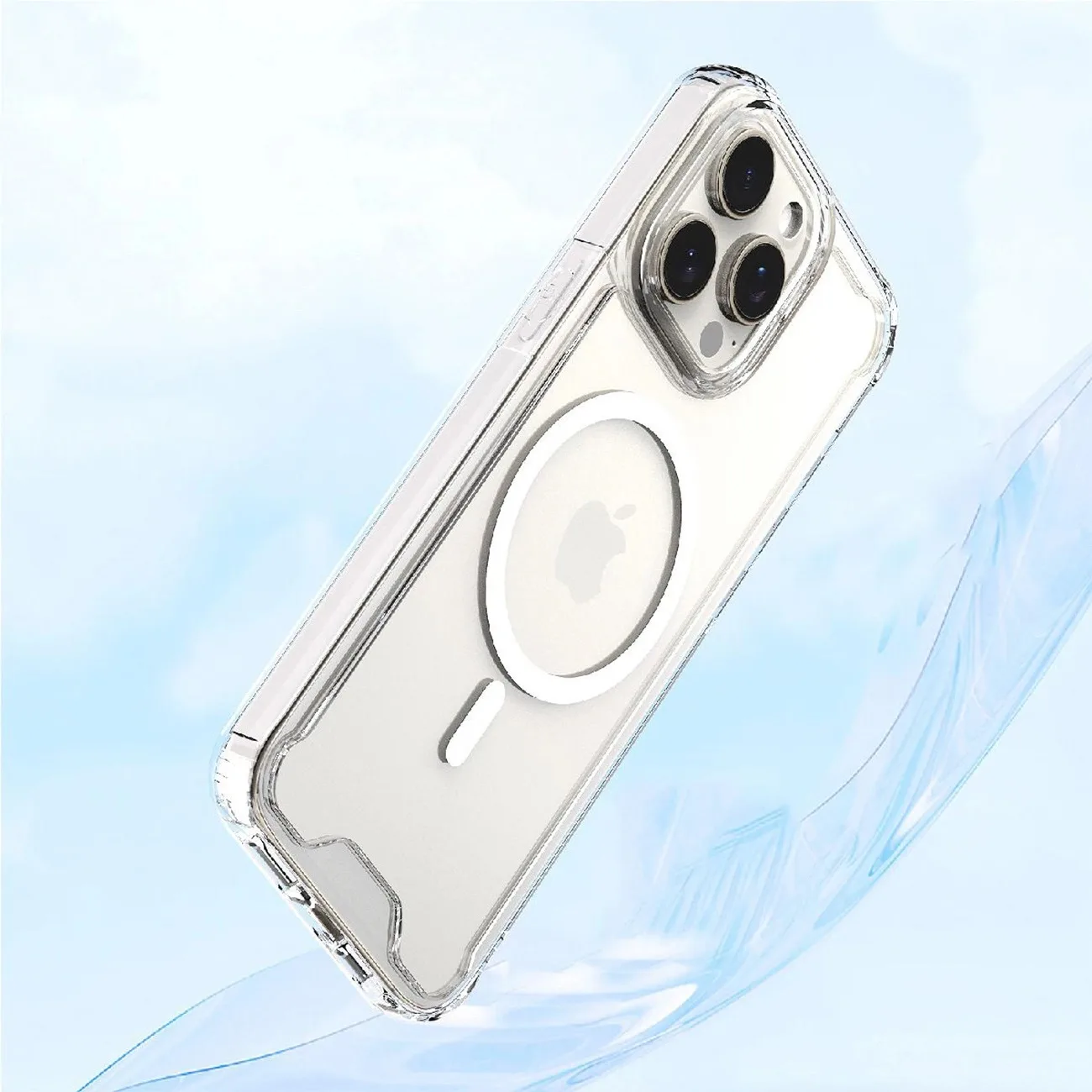 Etui ochronne na Samsung Galaxy S25 Clear Corner Case MagSafe - przezroczyste 4