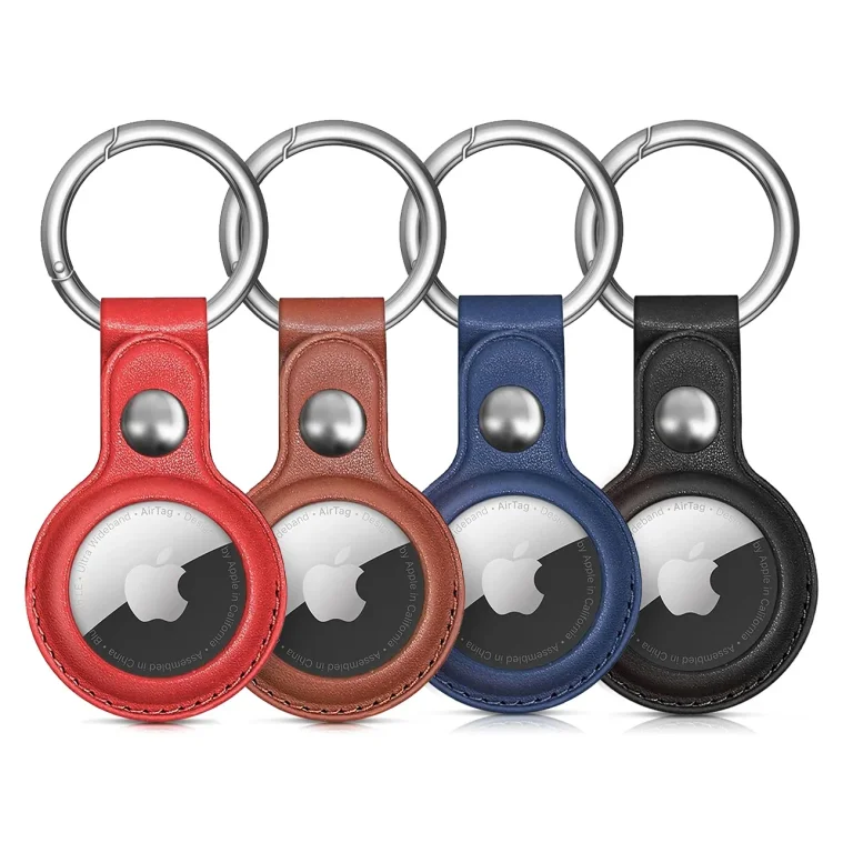 Apple AirTag öko-bőr tok - 4 db.