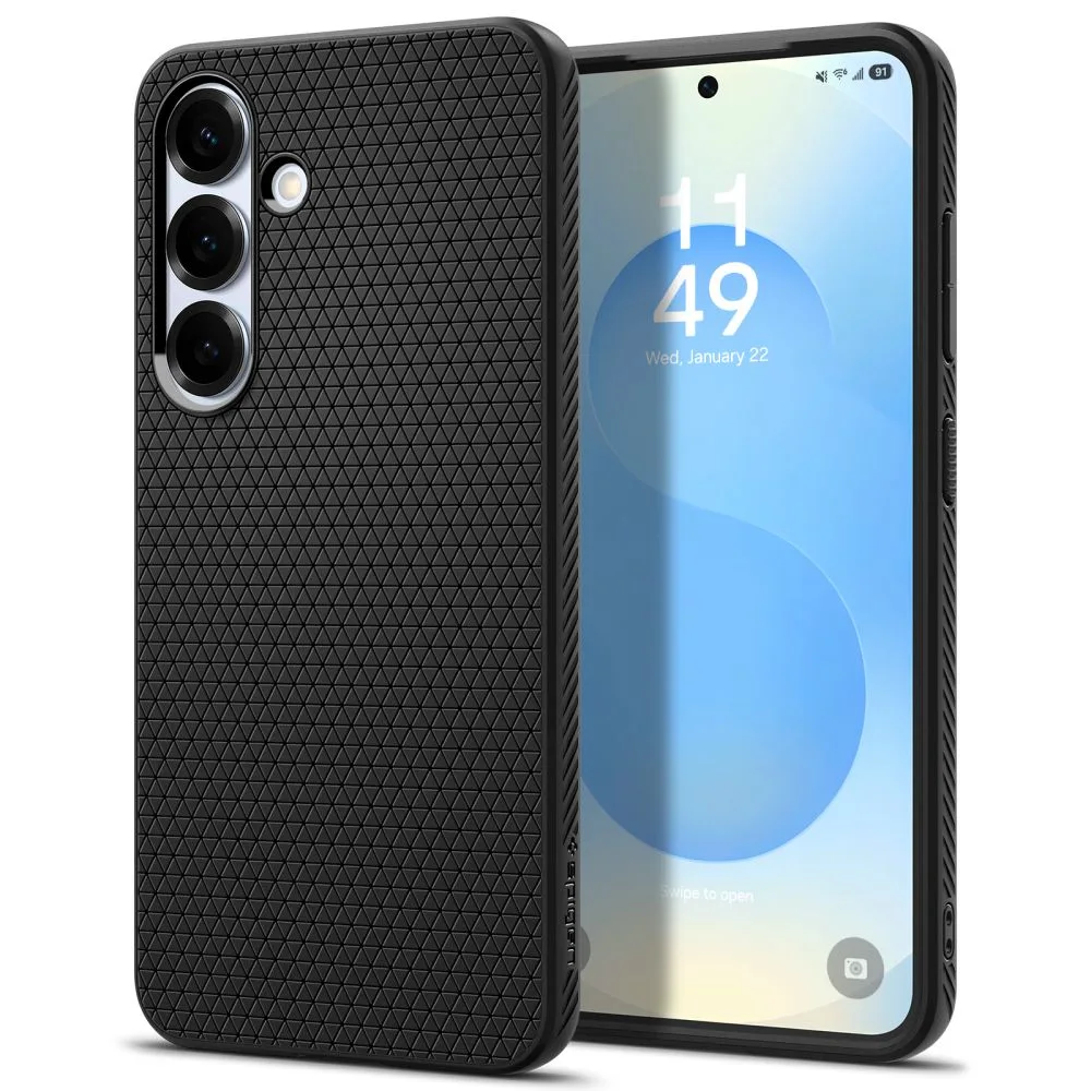 Samsung Galaxy S25 Liquid Air tok – matt fekete