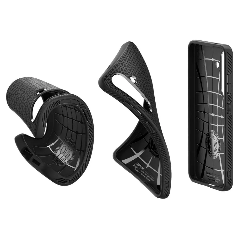 Etui na Samsung Galaxy S25 Liquid Air - czarny-mat 10