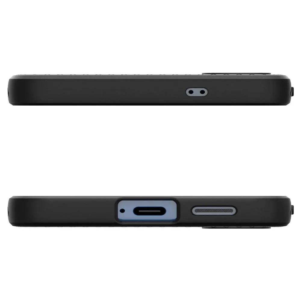 Etui na Samsung Galaxy S25 Liquid Air - czarny-mat 6