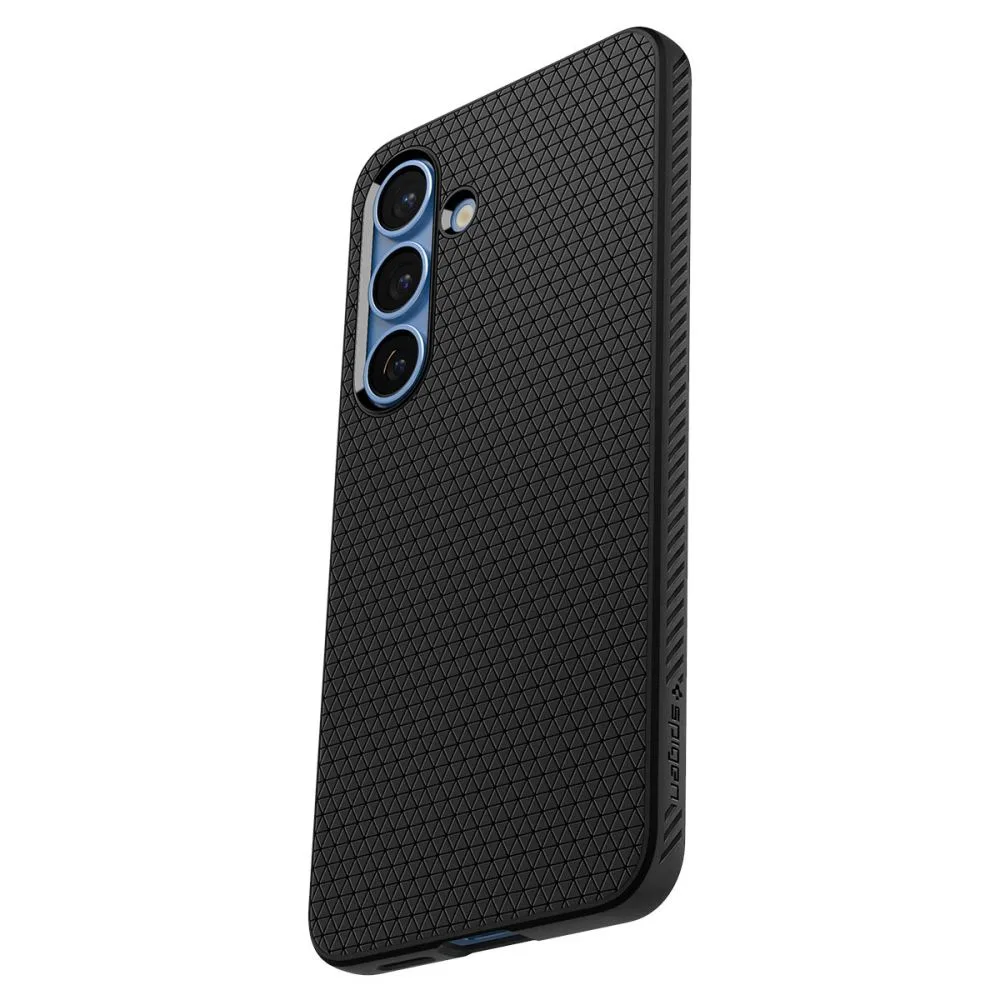 Etui na Samsung Galaxy S25 Liquid Air - czarny-mat 7