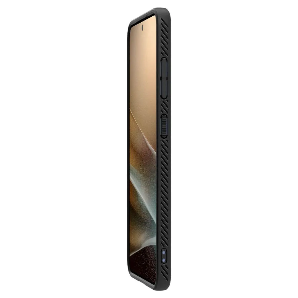 Etui na Samsung Galaxy S25 Liquid Air - czarny-mat 8