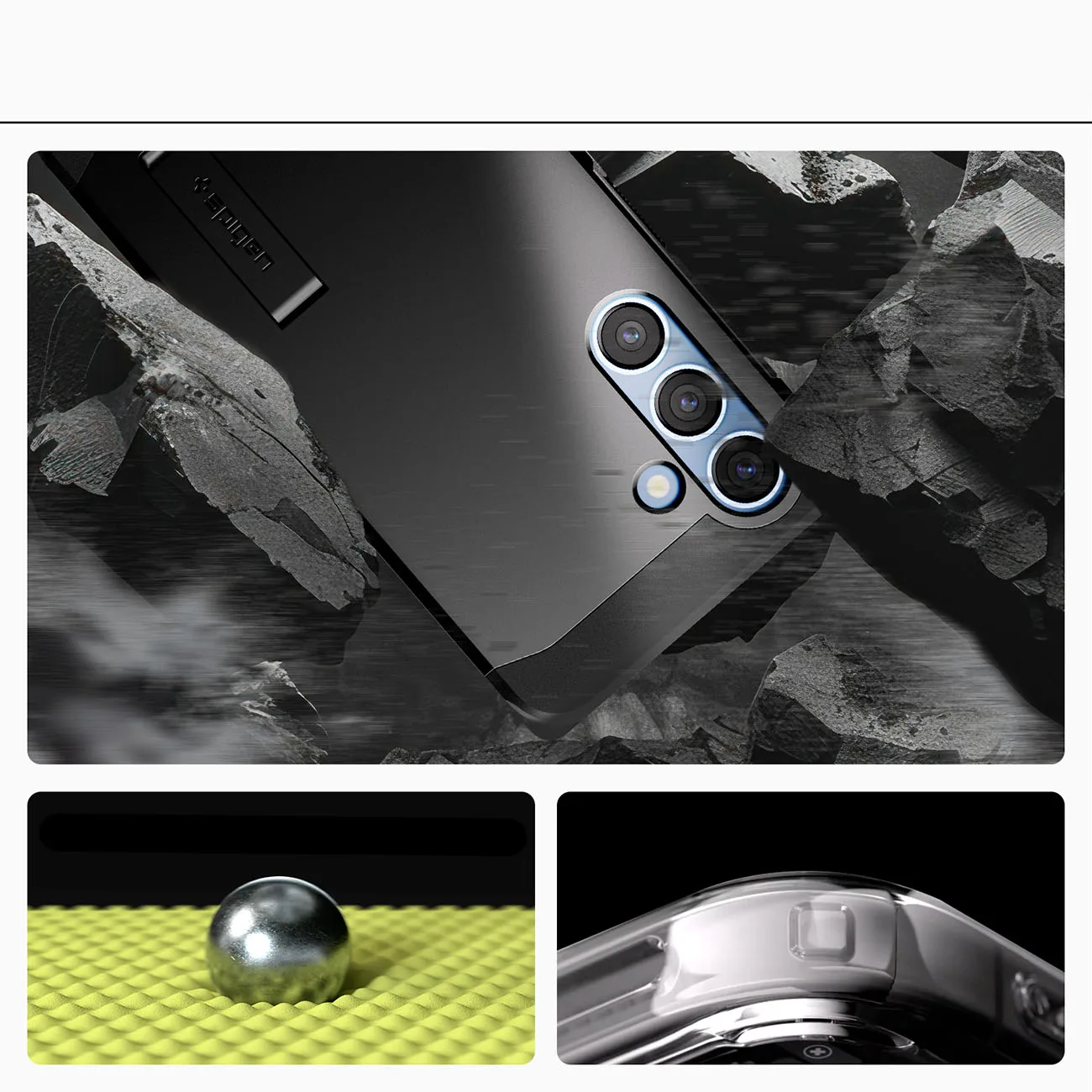 Etui na Samsung Galaxy S25 z podstawką Tough Armor MagSafe - czarne 4