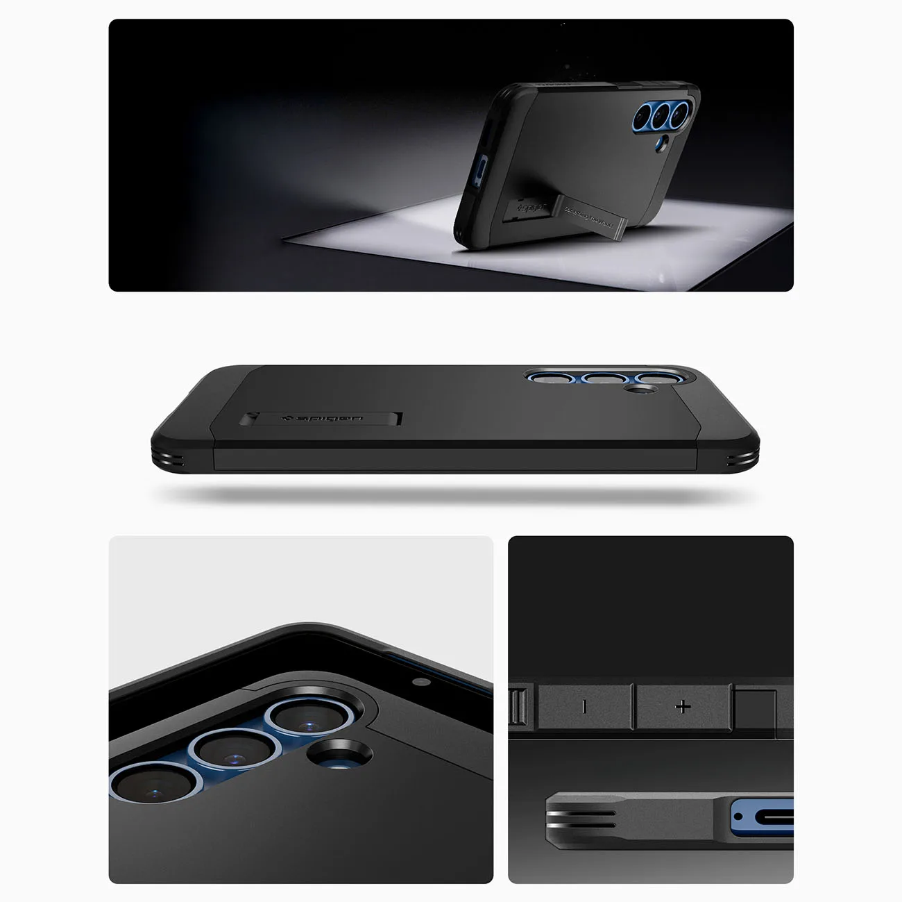 Etui na Samsung Galaxy S25 z podstawką Tough Armor MagSafe - czarne 6