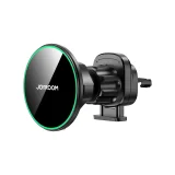 Suport auto cu încărcător de telefon Qi2 de 15 W pentru gura de aerisire - negru