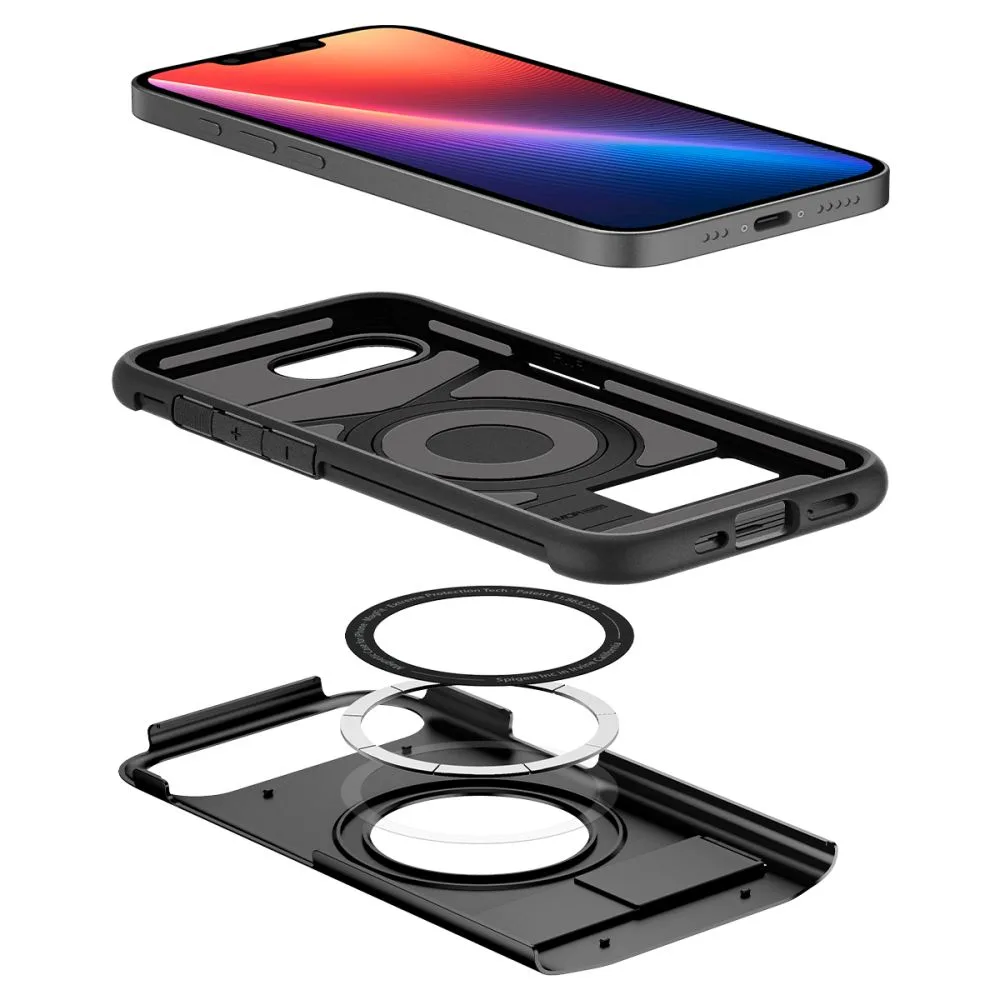 Etui case na iPhone 16e Slim Armor MagSafe - czarne 8
