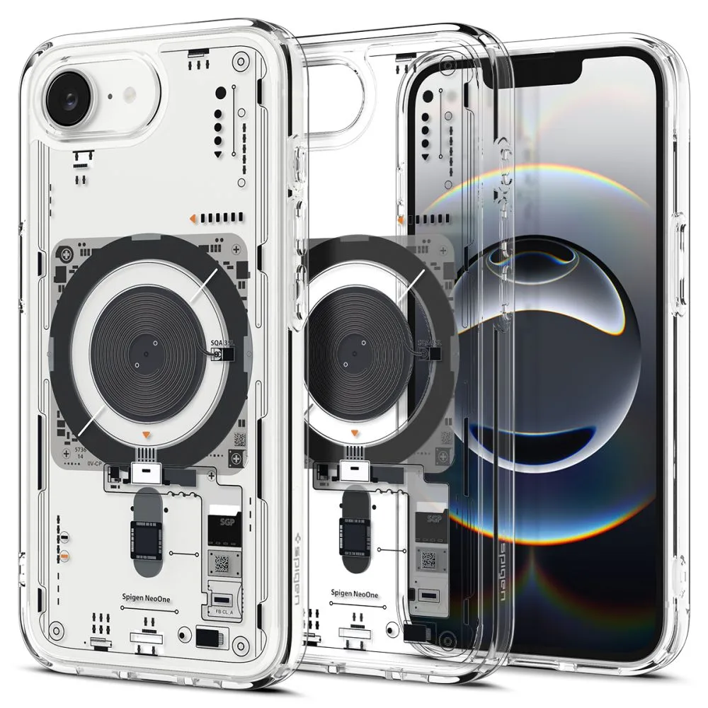 Neo One Ultra Hybrid MagSafe iPhone 16e tok - Átlátszó