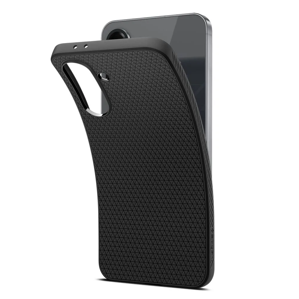Etui pokrowiec na Samsung Galaxy A56 5G Liquid Air - czarne 6