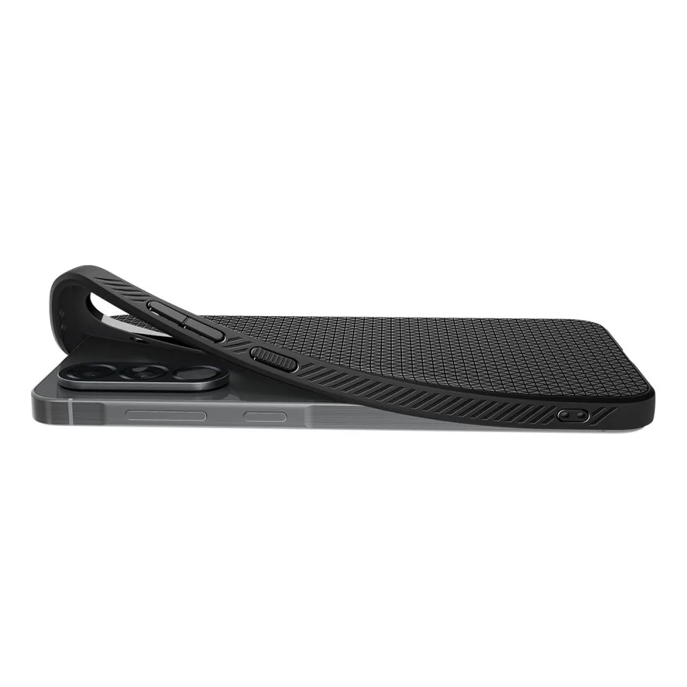 Etui pokrowiec na Samsung Galaxy A56 5G Liquid Air - czarne 9