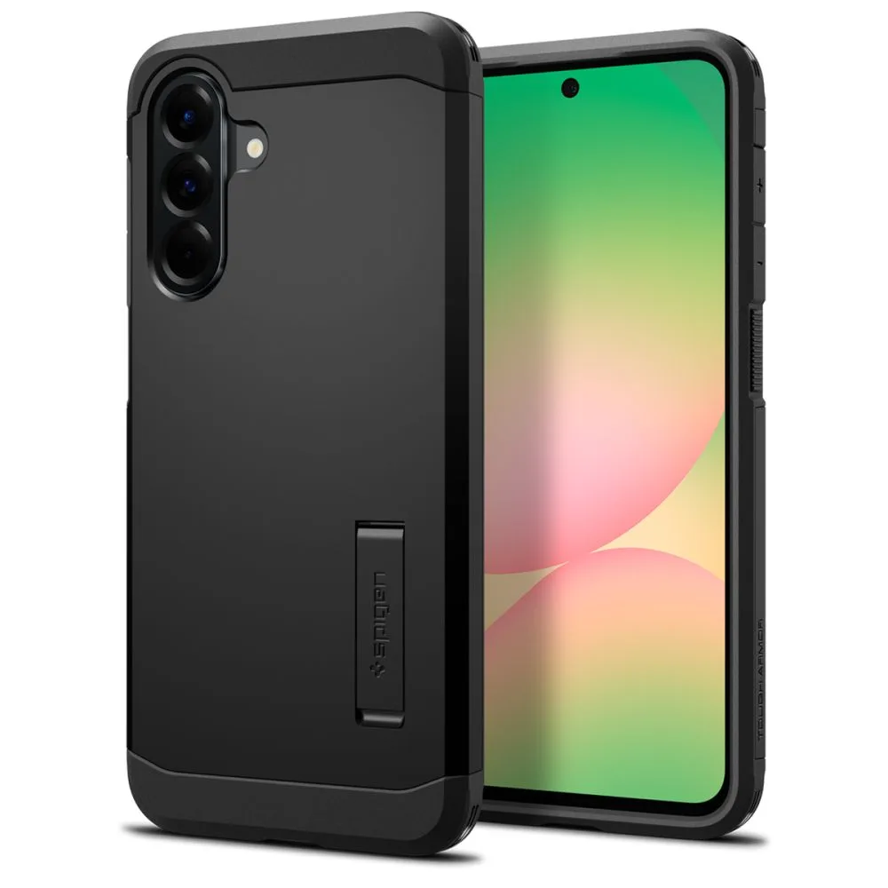 Tough Armor hátlap állvánnyal a Samsung Galaxy A56 5G-hez – Fekete