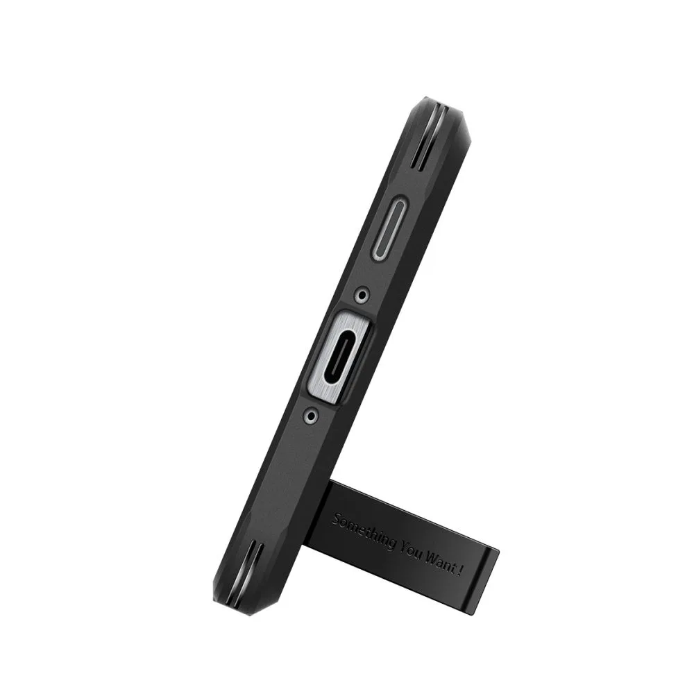Etui plecki na Samsung Galaxy A56 5G z podstawką Tough Armor - czarne 7