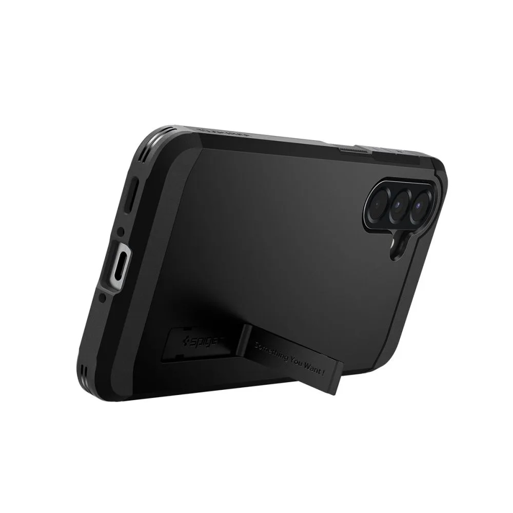 Etui plecki na Samsung Galaxy A56 5G z podstawką Tough Armor - czarne 8