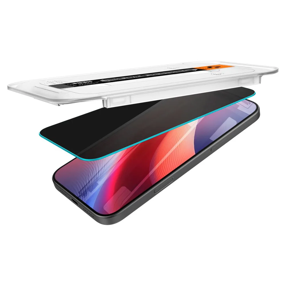 Edzett üveg iPhone 16 Pro-hoz Glas.tR EZ Fit Privacy – 2 db. 11