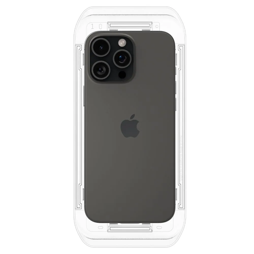 Edzett üveg iPhone 16 Pro-hoz Glas.tR EZ Fit Privacy – 2 db. 10