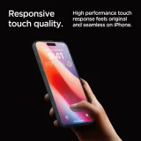 Kaljeno staklo za iPhone 16 Pro Glas.tR EZ Fit - 2 kom. 2