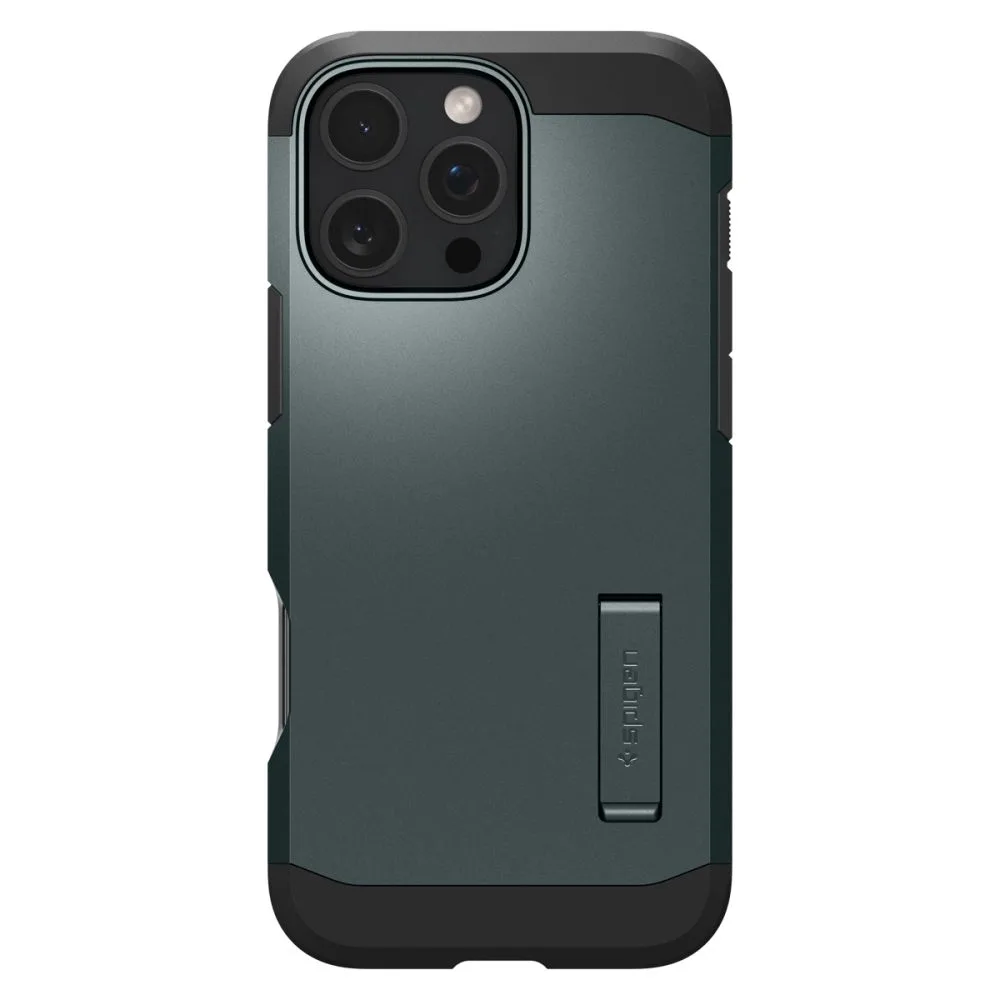 Tough Armor MagSafe állványos tok iPhone 16 Pro-hoz – zöld 3