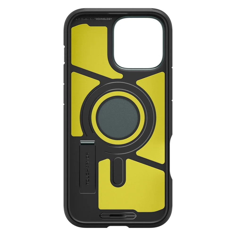 Tough Armor MagSafe állványos tok iPhone 16 Pro-hoz – zöld 4