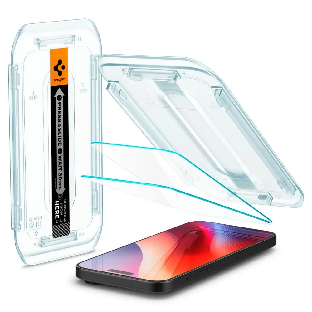 Sticlă temperată cu ramă de montare pentru iPhone 16 Pro Max - 2 buc. Sticlă temperată cu ramă de montare pentru iPhone 16 Pro Max - 2 buc.