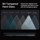 Edzett üveg rögzítőkerettel iPhone 16 Pro Max-hoz - 2 db. 7