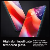 Edzett üveg rögzítőkerettel iPhone 16 Pro Max-hoz - 2 db. 8