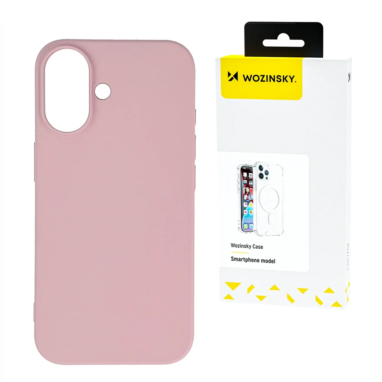 Szilikon tok Samsung Galaxy S25+ készülékhez – rózsaszín