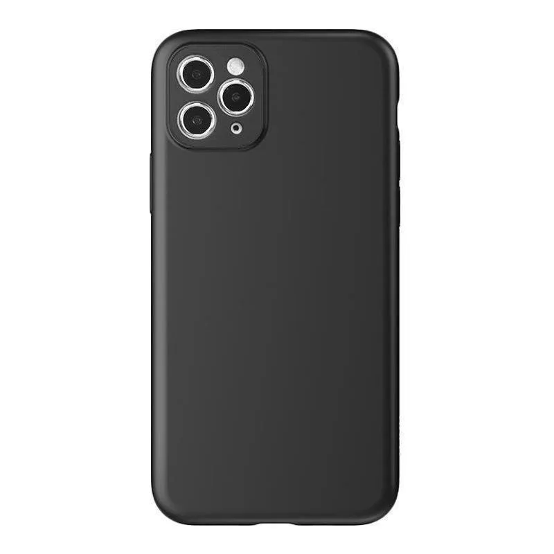 Védőtok a Samsung Galaxy S25+ készülékhez Puha tok - Fekete 2