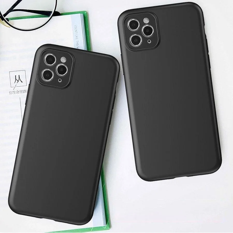 Védőtok a Samsung Galaxy S25+ készülékhez Puha tok - Fekete 6