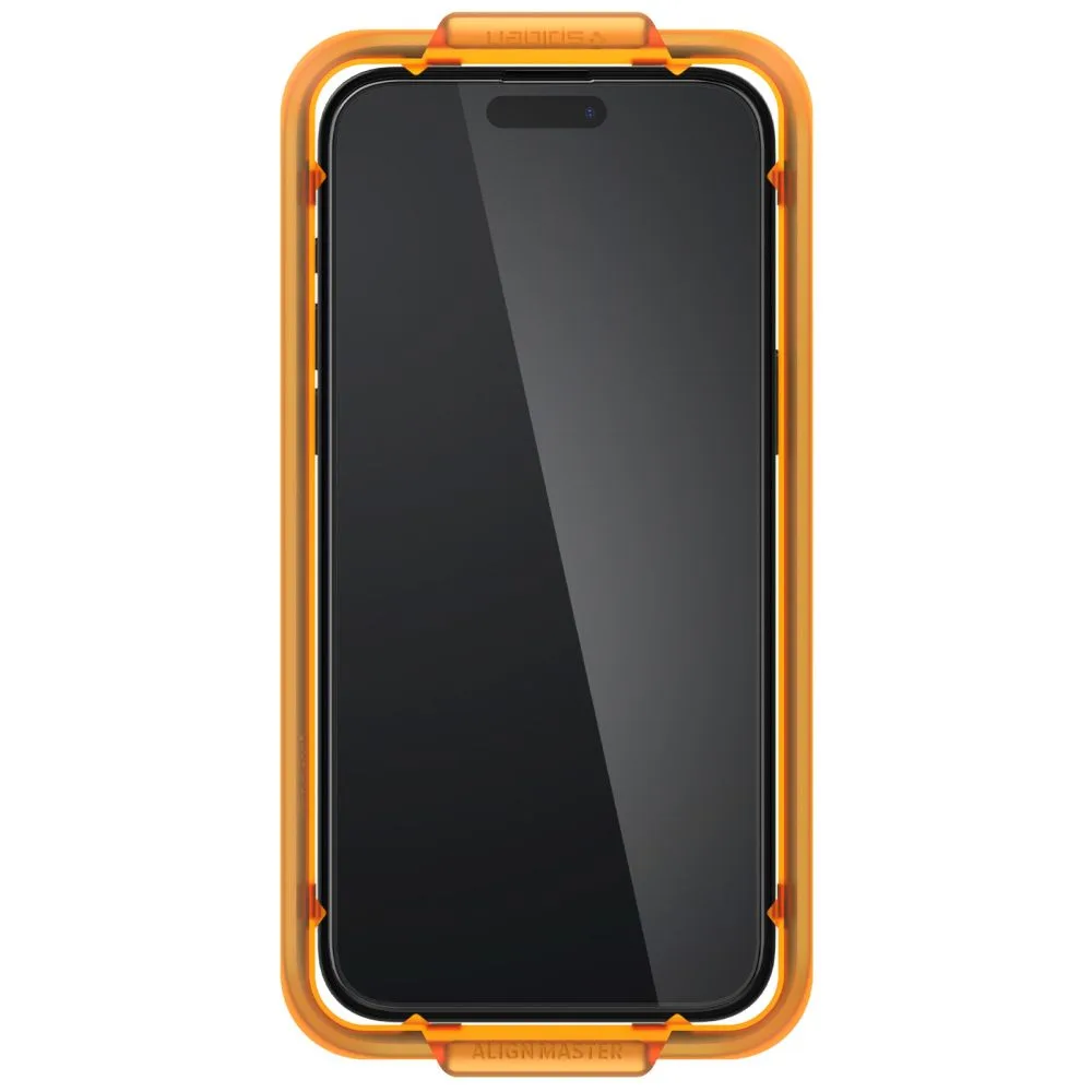 ALM Glass FC edzett védőüveg iPhone 15 Plus-hoz – fekete (2 db) 2