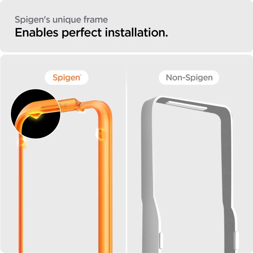 ALM Glass FC edzett védőüveg iPhone 15 Plus-hoz – fekete (2 db) 6