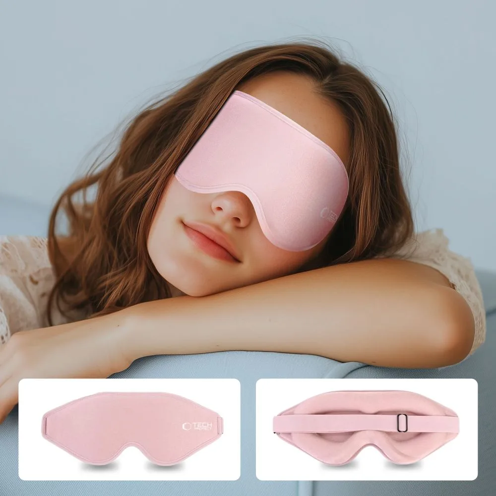 Maska do spania na oczy Eyeshade Sleep Mask - różowa 6