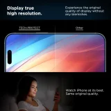 Härtungsglas für iPhone 15 / 16 mit Quick Set+ Einbaurahmen – 2 Stück 4