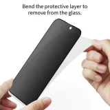 Privacy Glass for Samsung Galaxy S25 Edge Glass Spy+ - 2 pcs. 5