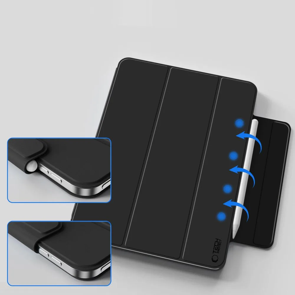 Etui ochronne na iPad 10.9'' 2022 / iPad 11'' 2025 Smartcase Magnetic - czarne 7