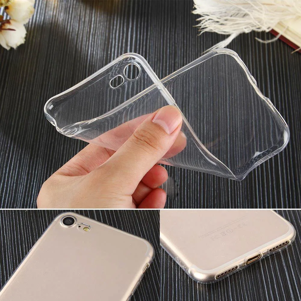 Ultra prozirna gel maska 0,5 mm za Samsung Galaxy A22 4G - prozirna 7