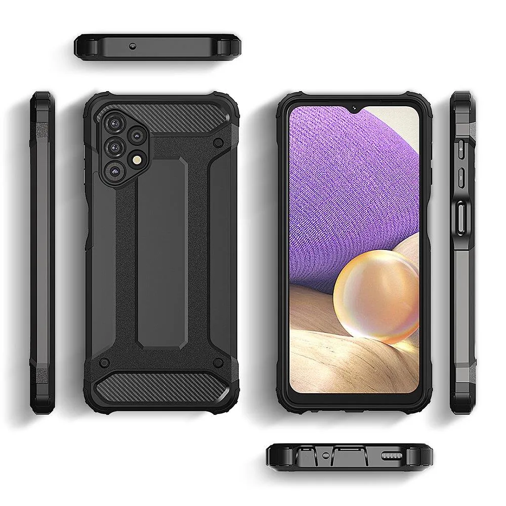 Samsung Galaxy A73 Hybrid Armor tok – fekete 4