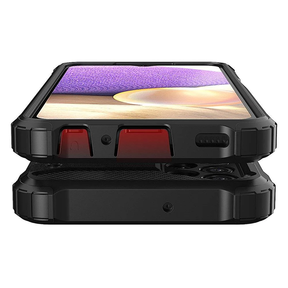 Samsung Galaxy A73 Hybrid Armor tok – fekete 9