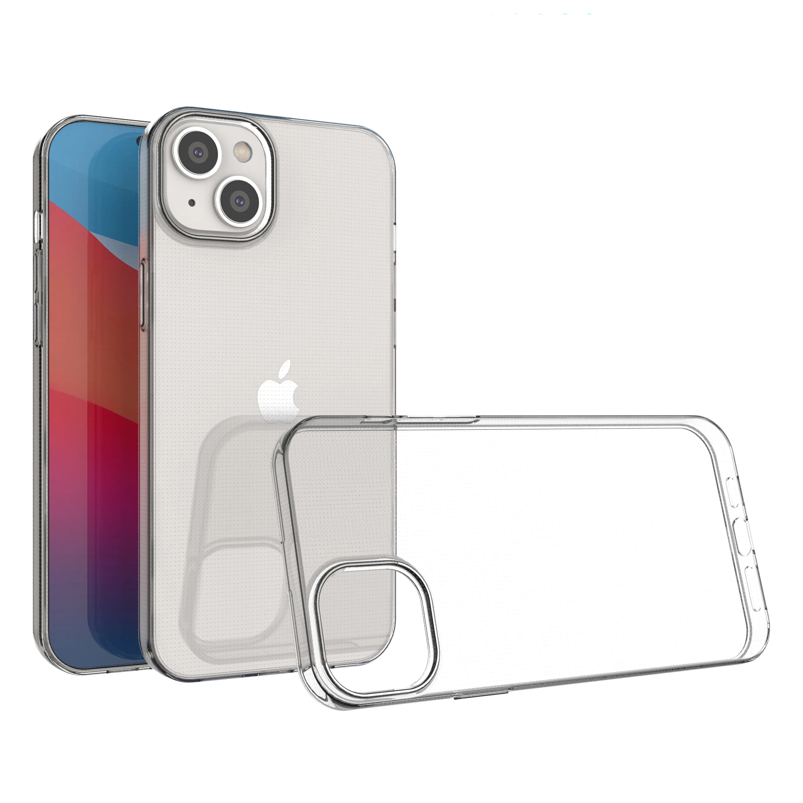 Ultra prozirna gel maska 0,5 mm za iPhone 14 Plus - prozirna 2