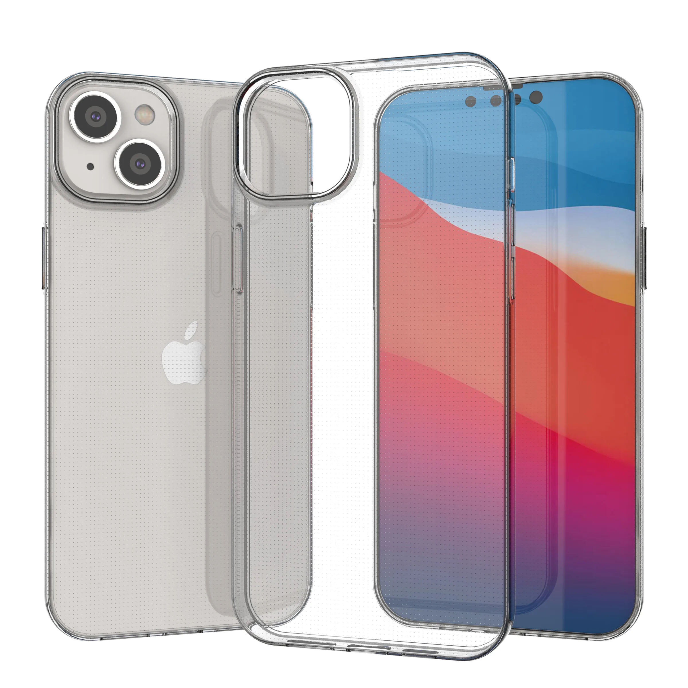 Ultra prozirna gel maska 0,5 mm za iPhone 14 Plus - prozirna 4
