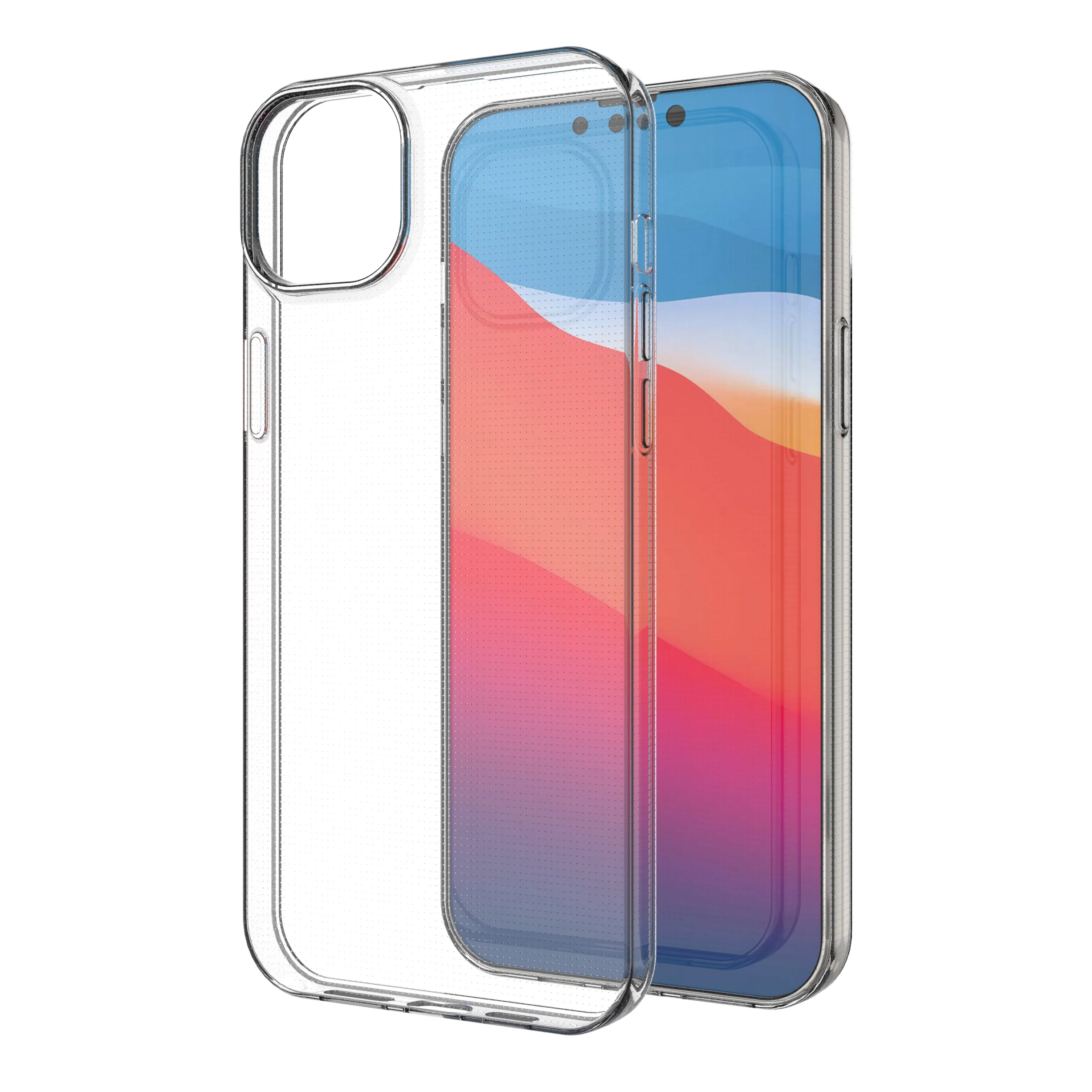 Ultra prozirna gel maska 0,5 mm za iPhone 14 Plus - prozirna 5
