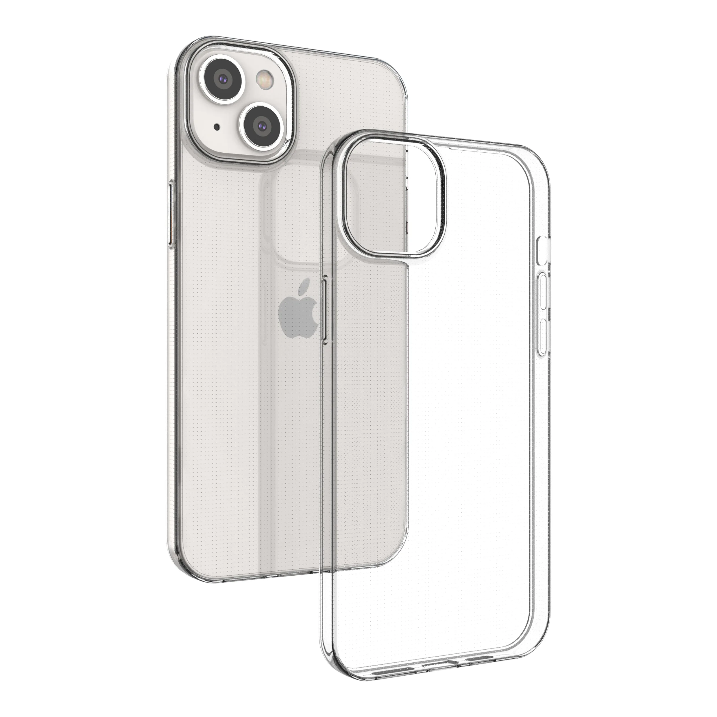 Ultra prozirna gel maska 0,5 mm za iPhone 14 Plus - prozirna 7