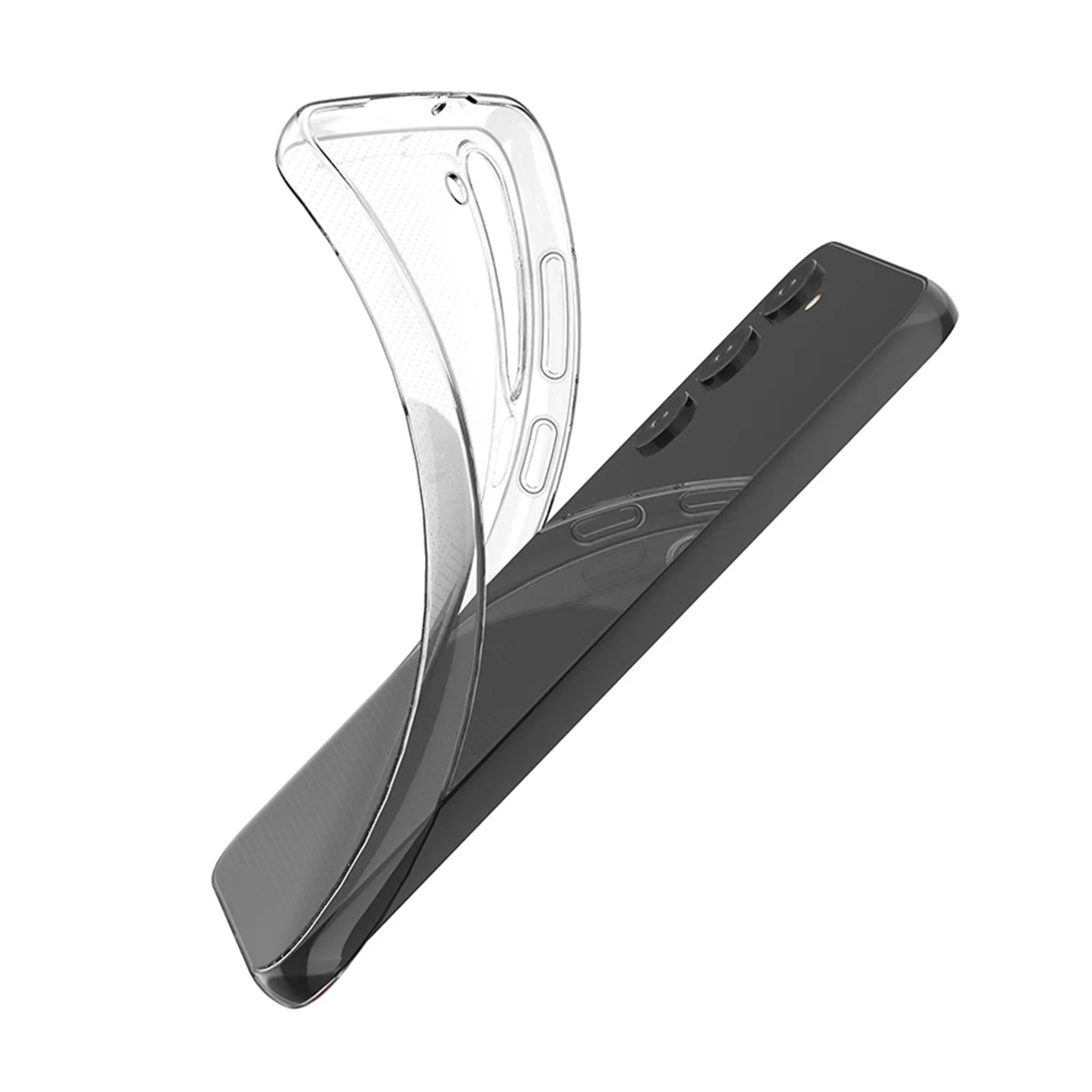 Tanka maska od 0,5 mm za Samsung Galaxy S23+ - prozirna 2