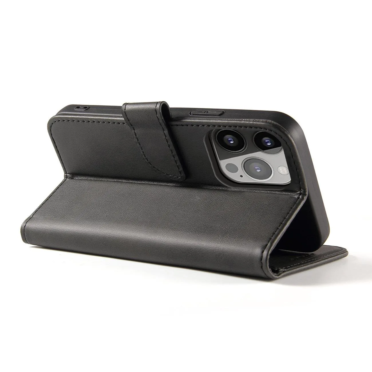 Etui pokrowiec z klapką portfel podstawka na Samsung Galaxy S23+ Magnet Case - czarny 3