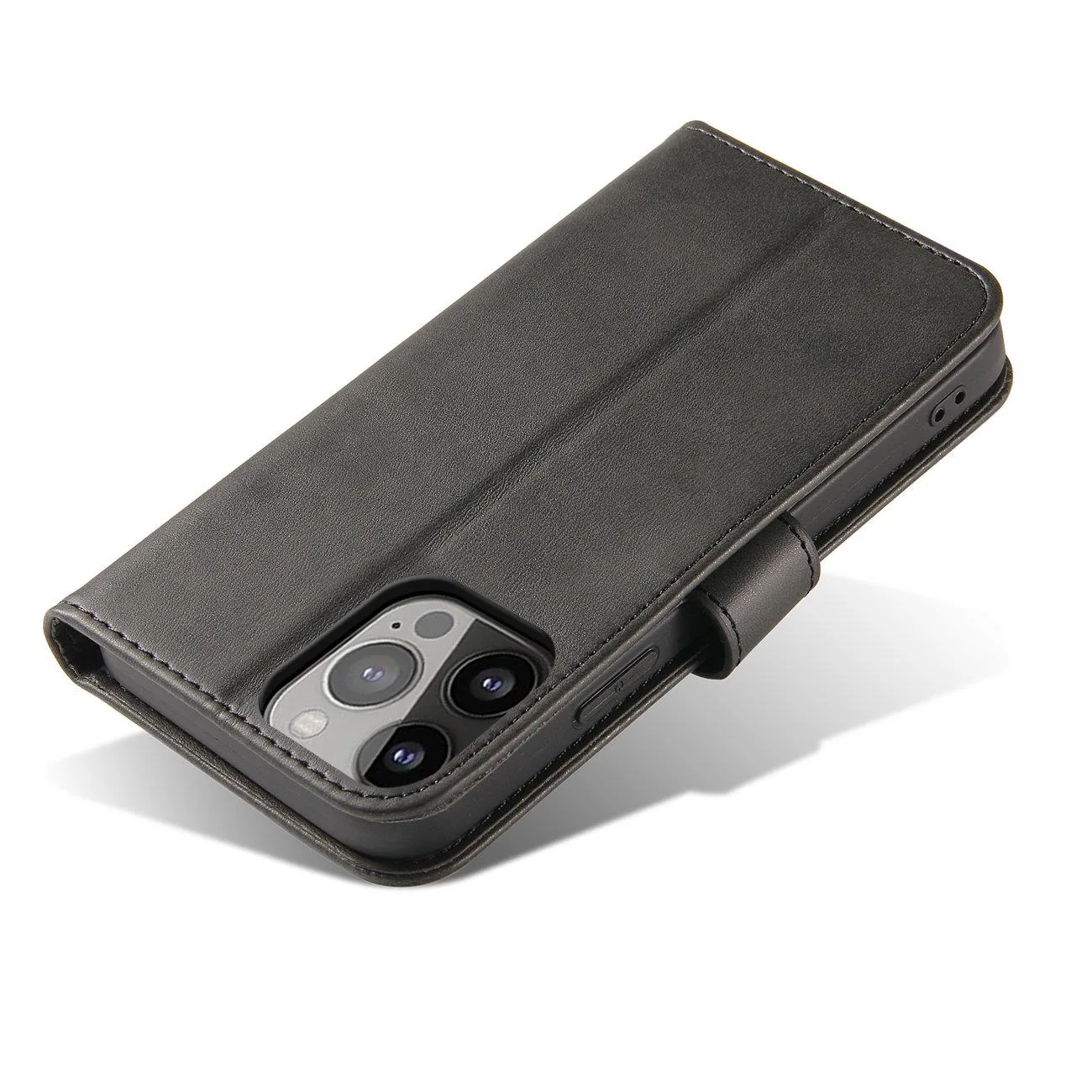 Etui pokrowiec z klapką portfel podstawka na Samsung Galaxy S23+ Magnet Case - czarny 5