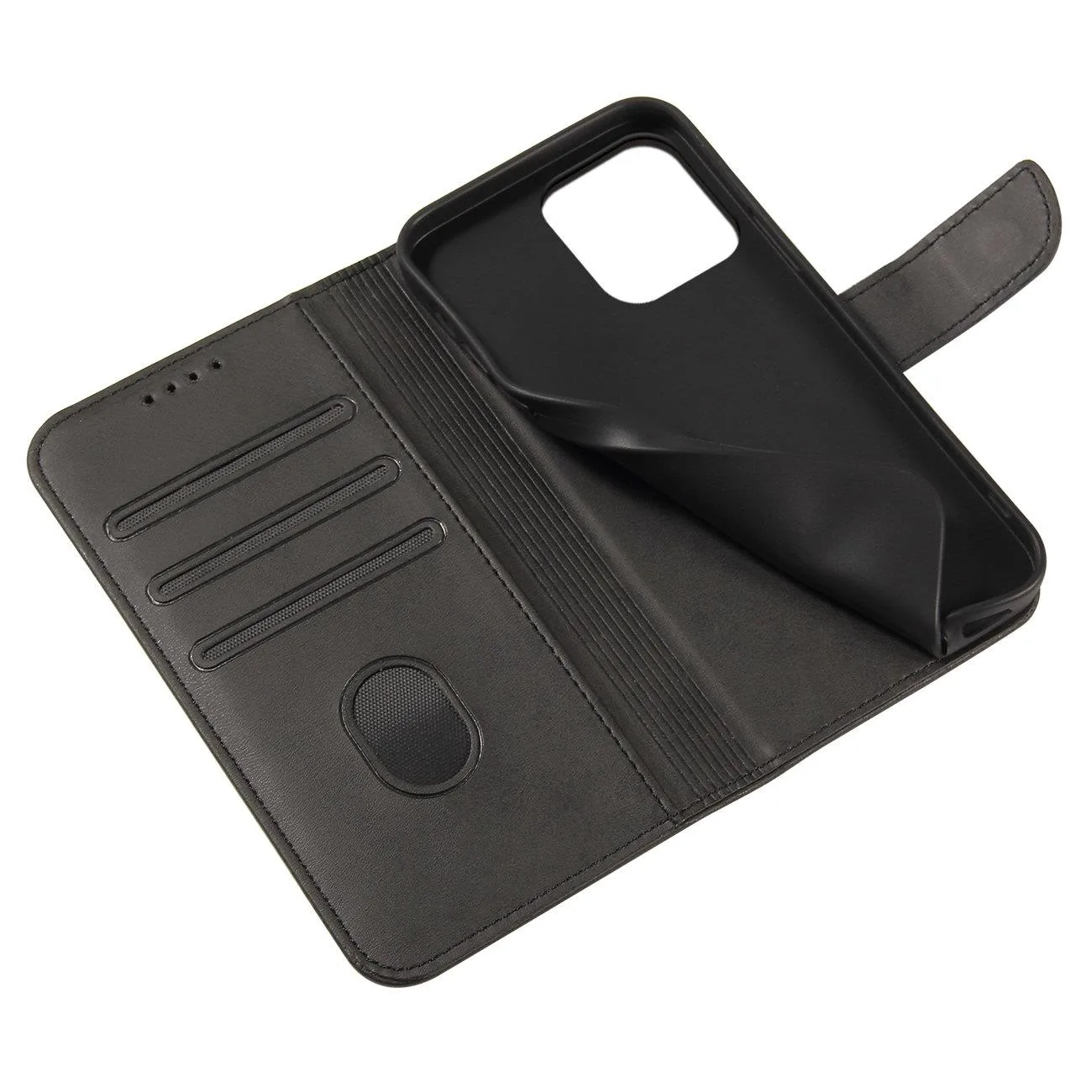 Etui pokrowiec z klapką portfel podstawka na Samsung Galaxy S23+ Magnet Case - czarny 6