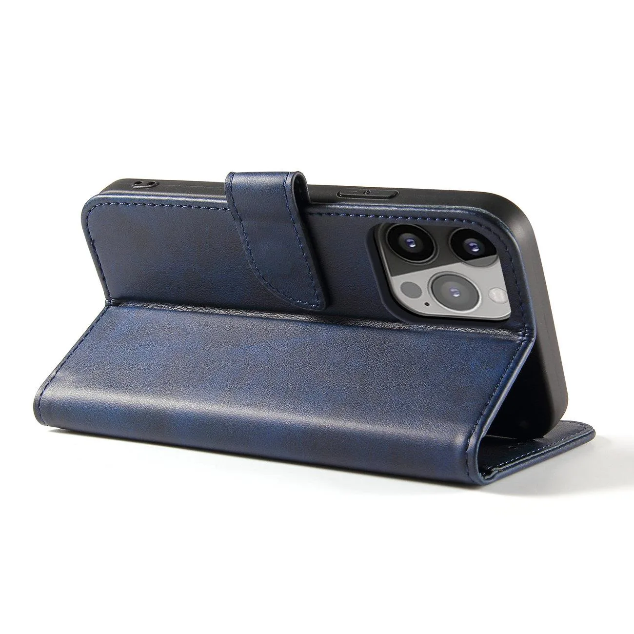Etui pokrowiec z klapką portfel podstawka na Samsung Galaxy S23+ Magnet Case - niebieskie 3
