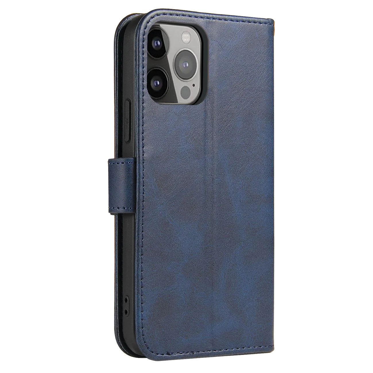 Etui pokrowiec z klapką portfel podstawka na Samsung Galaxy S23+ Magnet Case - niebieskie 4